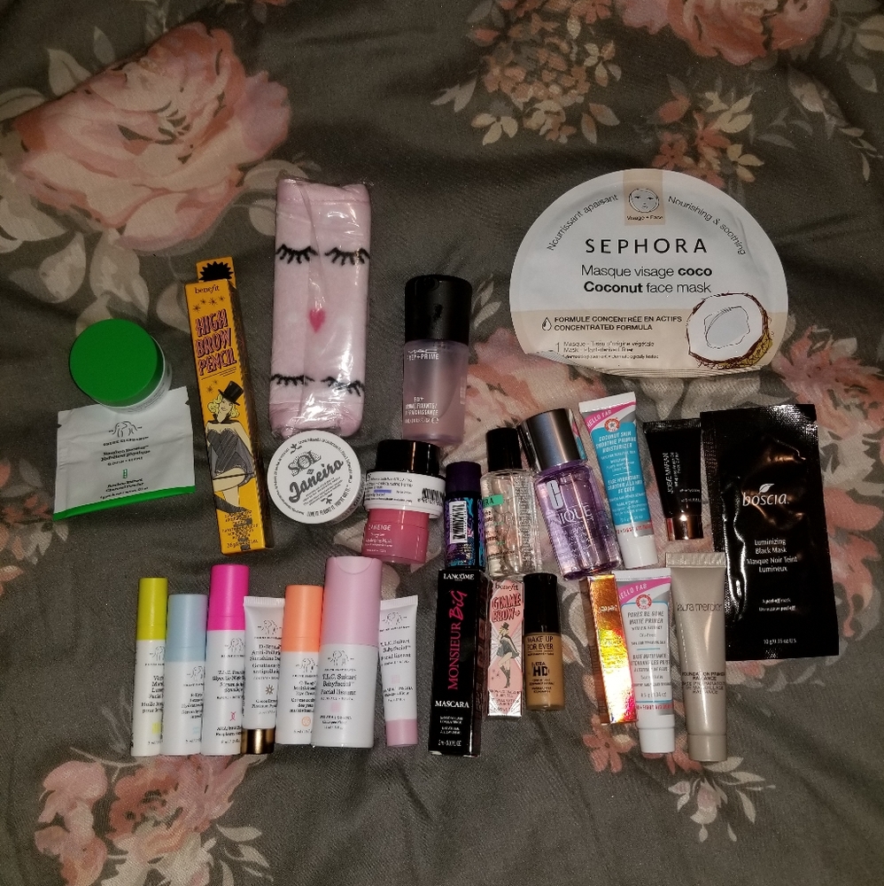 Load of skincare/makeup